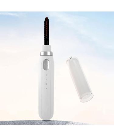 Verdant Touch Lash Curling Tool Heated Eyelash Curler USB Rechargeable 3 Heating Modes Quick Curling Lash Curler Tool White - Buy Online on GoSupps.com