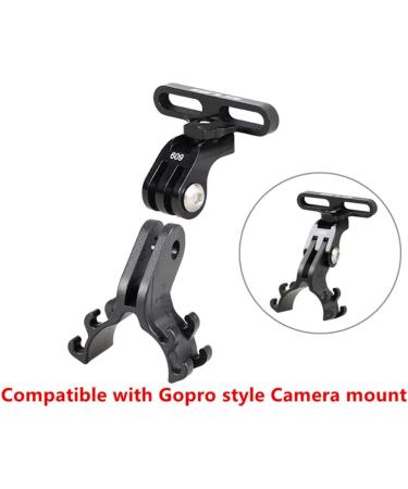 Kbrotech Bicycle Light Torch Holder Clip Mount for Road Bike - Adjustable, Compatible with Gopro Camera (2PCS) - Buy Online on GoSupps.com