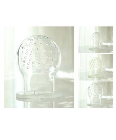 Baby Pacifier Fruit Feeder - Pink M | Bright Color Teether & Independent Feeding for Infants - Buy Online on GoSupps.com