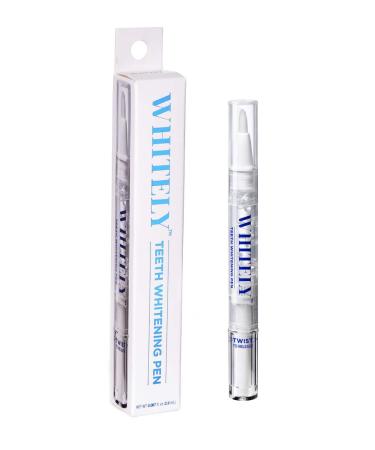 WHITELY Premium Teeth Whitening Pen (1 Pack)  35% Carbamide Peroxide Gel  15+ Uses  No Sensitivity  Painless  Effective  Easy to Use  Travel-Friendly  Natural Mint Flavor