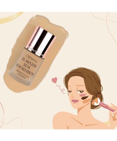 Flawless Stay Foundation Shade 4.1 - Long-Lasting Coverage for Perfect Complexion - Buy Online on GoSupps.com