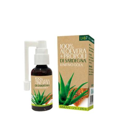 Lab7 Immunal Throat Spray Propolis in Aloe Vera 100 Sardinia 30ml