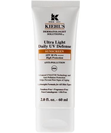 Kiehl's Ultra Light Daily UV Defense SPF 50 with Pollution Sun Cream 60 ml 60 ml (Pack of 1) - Buy Online on GoSupps.com