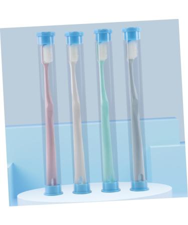 Buy Homsfou Comfortable Travel Toothbrushes Manual Bristle Cleaning Brush Set for Immune Support & Oral Hygiene - Buy Online on GoSupps.com