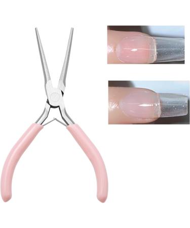 Clips Shaping Pointed Mouth Wearing Tool Nails Art Long Pliers Manicure Jewelry Nails Accessories Tools - Buy Online on GoSupps.com