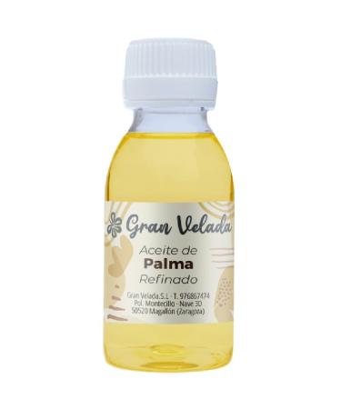 GRAN VELADA Refined palm oil for natural cosmetics ideal for soaps creams and hair masks Antioxidant properties for the skin Solid state at 36 C 100ml package of 1