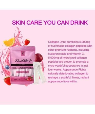 Premium Vegan Collagen Sachet Drink With Vitamin C Whitening Collagen Drinking Powder For Skin 5000mg Collagen Formula - Buy Online on GoSupps.com