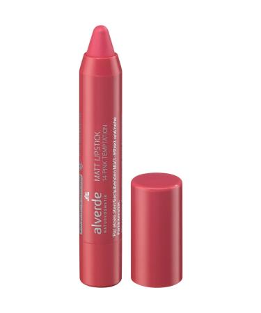 alverde NATURKOSMETIK Lipstick Matt 14 Pink Temptation 317 g
