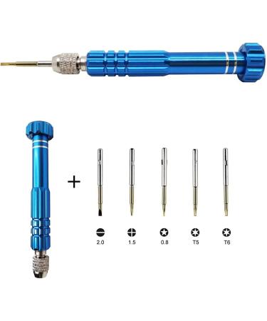 Glasses Repair Set | 5-in-1 Mini Screwdriver & Tweezers Kit for Eyewear Sunglasses Watches & Jewelry - International Shipping Available - Buy Online on GoSupps.com