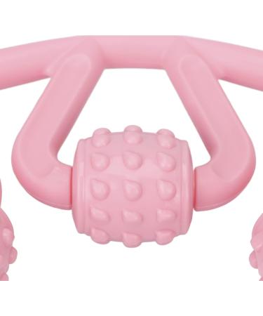 Dioche Muscle Roller for Legs | 7-Roller All-Round Massage Tool | Relieve Muscle Soreness for Calf & Thighs | Pink | International Shipping - Buy Online on GoSupps.com