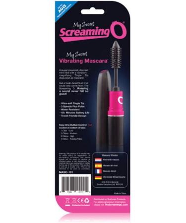 Screaming O My Secret Vibrating Mascara - Discreet and Powerful Vibrating Mascara Wand - Buy Online on GoSupps.com