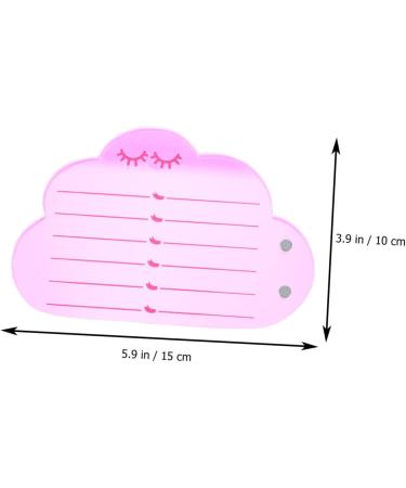 Beaupretty Pillow Grafting Eyelash Board lash pillow for lash extensions eyelash trays lovely lash holder lash extensions eyelash organize pallets Cartoon Acrylic beauty salon Beauty - Buy Online on GoSupps.com