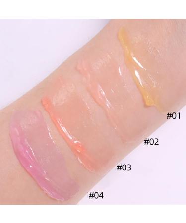 Lip Sleeping Mask Moisturization and Antioxidants Nourish Hydrate Flaky Dry Lips (01#Yellow peach) A01#Yellow peach 1Pcs - Buy Online on GoSupps.com