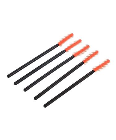 50 Pack Disposable Eyelash Brushes - Silicone Comb Mascara Applicators for Makeup - Beauty Tool with Crescent Tip - Buy Online on GoSupps.com