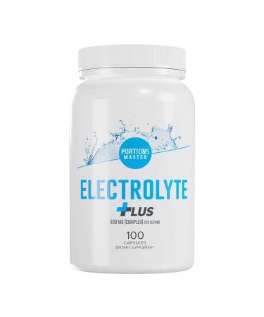 Electrolyte - Vitamin D3 + BioPerine for Enhanced Absorption - 690mg (Complex) - 100ct Vegetable Capsules