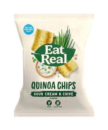 Eat Real Quinoa Chips Sour Cream & Chive Flavour 30g-Food