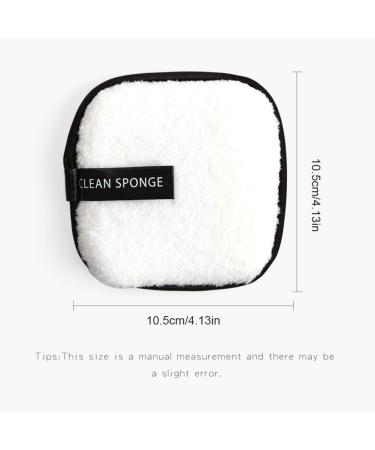 Reusable Makeup Remover Pads - 5pcs Washable Cotton Pads | Eco-Friendly Gentle for All Skin Types | Effective Facial & Eye Makeup Remover - Buy Online on GoSupps.com