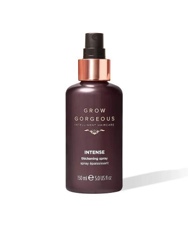 Grow Gorgeous Intense Thickening Spray - Instant Thickenining For Flat Fine and Thinning Hair 5 fl oz