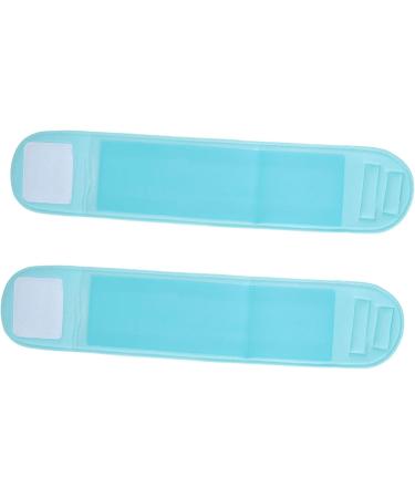 Neck Gel Patch 2 Pack Reusable Moisturizing Neck Gel Patches Anti-Wrinkle Lightweight and Soft for Sleeping (Blue) - Buy Online on GoSupps.com