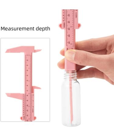TOYANDONA Outil de Mesure des Sourcils 150 MM en Plastique Rose R gle Sourcils Pr cise Vernier Coulissant Compas Facial Portable pour Maquillage et Microblading - Buy Online on GoSupps.com