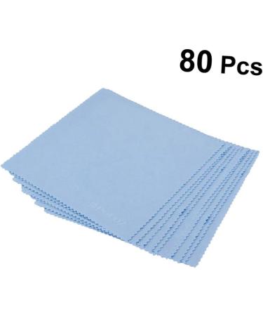 COHEALI 80pcs Microfiber Lens Wipes - Eyeglasses Jewelry Camera & Screen Cleaner Cloths - Perfect for Glasses & Cell Phones - Buy Online on GoSupps.com