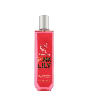 Bath & Body Works Pink Lily & Bamboo Fine Fragrance Mist 8 Ounces