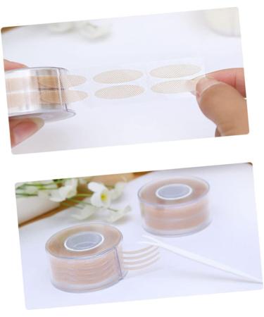 Abaodam 1800 Pcs Double Stick Tape Double Eyelid Stickers Eye Lid Correction Strip Round Miss Accessories - Buy Online on GoSupps.com