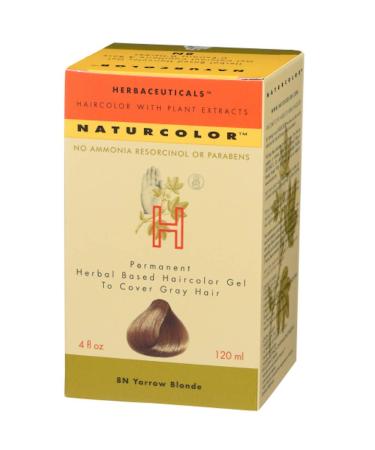 Naturcolor Haircolor - Yarrow Blonde Hair Dye  4 Fl Oz (8N) 8N - Yarrow Blonde 4 Fl Oz (Pack of 1)