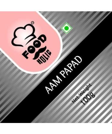 FOODHOLIC Aam papad Premium Khatta Aam Papad Slice Bar (100 GM)_Packing May Vary - Buy Online on GoSupps.com