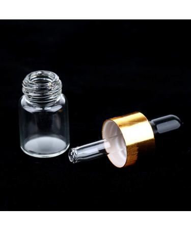 Pack of 20 2ml Clear Glass Bottles with Dropper Pipettes - Buy Online on GoSupps.com