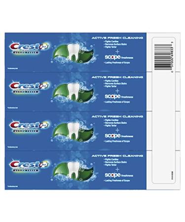 Crest Complete Active Fresh + Whitening Toothpaste 5.5oz Ã¢â¬â Pack of 4 | Effective Dental Care - Buy Online on GoSupps.com