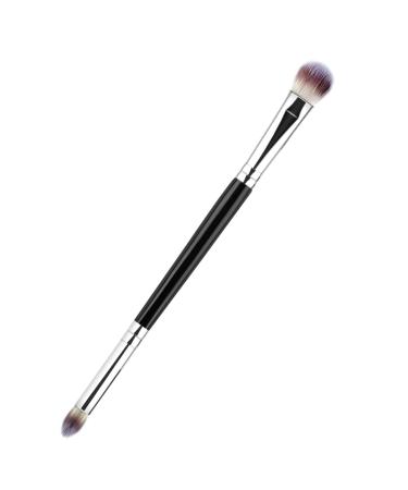 Eyeshadow Brush Eye Makeup Brush Professional Blending Eyeshadow Makeup Brushes for Concealer Eyebrows Eyeliner Soft Hairs Makeup Tool (Black-EB02)