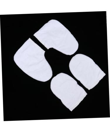 Beaupretty Gloves Paraffin Bath Sock Liners Paraffin Wax Liners Paraffin Bath Bags wax bath Foot Cover Paraffin Mitts Hand Spa Cover spa gloves Insulated Gloves white take a bath Wax - Buy Online on GoSupps.com