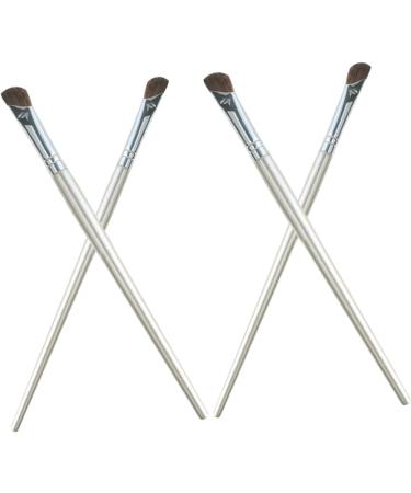 MAGICLULU Eyebrow Brush 16 Pcs Nose Shadow Brush Eyeshadow Eye Smudge Brush Nose Makeup Brush Make up Miss Angled Brush - Buy Online on GoSupps.com