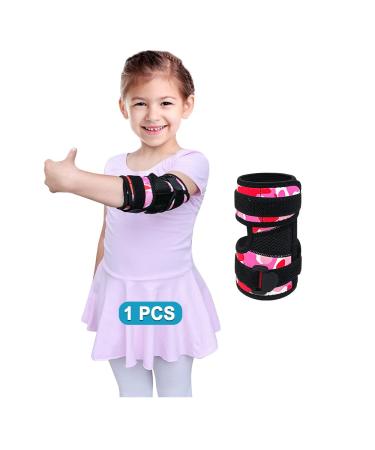 Thumb Sucking Stopper for Kids Nail Biting Treatment Thumb Guard Finger Sucking Stop for Toddlers Nail Biting Prevention Pediatric Elbow Immobilizer Brace Thumb Sucker Stopper (1PCS) Pink