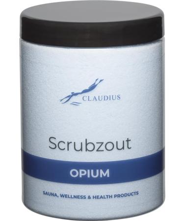 Claudius Scrub salt Opium in handy jar 1250 grams