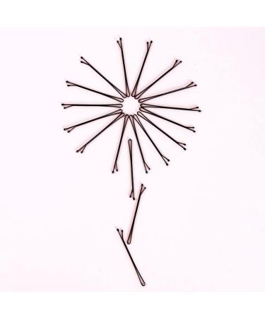 Wolpin Bobby Pins with Storage Box Metal Hair Clips Styling Hair Pins Hairdressing Salon Tool for Women Girls Hair Accessories to Style (100-Piece) - Buy Online on GoSupps.com