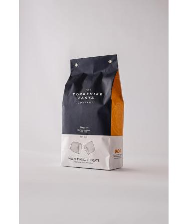 Yorkshire Pasta Co No 05 Mezze Maniche Rigate The Yorkshire Pasta Company Premium Quality Pasta 500 g - Buy Online on GoSupps.com
