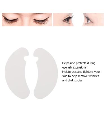 100pcs Under Eye Gel Pads for Eyelash Extension U Shaped Patches for Makeup Beauty Salon Collagen Eye Lash Extensions for Wrinkle and Dark Circle Removal - Buy Online on GoSupps.com