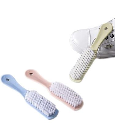 Home Shoes Brushes Simple Soft Bristle Shoe Brushes Laundry Brushes Clothes Board Brushes Plastic Small Brushes Shoe Brushes Bathroom Tool Brush(Pink) - Buy Online on GoSupps.com