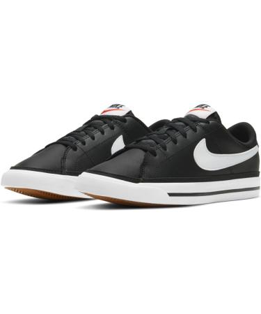 Nike Boys Court Legacy Sneaker 38.5 EU - Black White Gum Light Brown | International Shipping Available - Buy Online on GoSupps.com