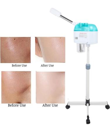 Vapeur Faciale Vapeur Faciale de Jet Froid Chaud de Machine de Jet Froid pour la Peau Sensible de Grands Pores de Visage de Peau (Prise UE 220V) - Buy Online on GoSupps.com