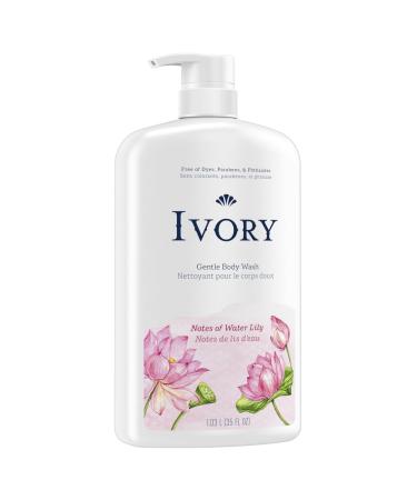 Ivory Mild & Gentle Body Wash - Waterlily Scent 1035 mL | Nourishing & Refreshing Body Cleanser - International Shipping Available - Buy Online on GoSupps.com
