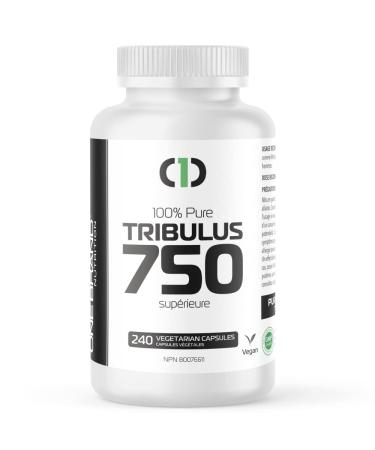 One Brand Nutrition Tribulus 750 | (Vegan 240 Caps) | 100% Pure Tribulus Terrestris 750mg