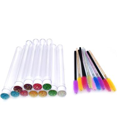 FOMIYES 20 pcs for False Style Eyelash Curler Lash Aging Home Rhinestone Colorful 11x1.2cmx2pcs Random Colorx2pcs - Buy Online on GoSupps.com