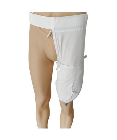 Catheter Leg Bag Holder Catheter Stabilization Device Catheter Sleeve Urine Leg Bag Holder Urinary Drainage Bag Cover Catheter Supplies Urinary Drainage Bag Cover for Men & Women(Large)