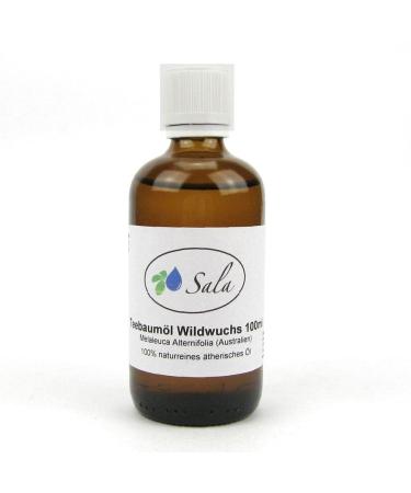 Sala tea tree oil wild growth essential oil pure (100 ml glass bottle)