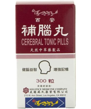 Cerebral Tonic Pills (Bu Nao Wan) 300 Pills - Solstice | Boost Brain Function - Buy Online on GoSupps.com