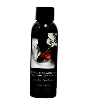 Earthly Body Edible Massage Oil 2 oz