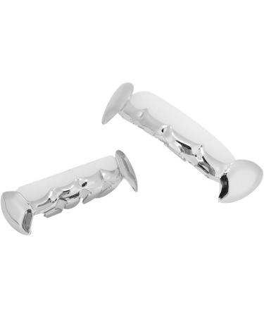 Verdant Touch Brass Teeth Set - Hip Hop Style for Men & Women | Halloween Party Accessory - Buy Online on GoSupps.com